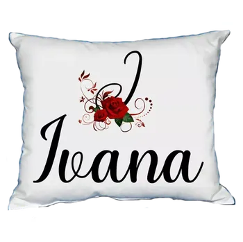Dekorativní polštářek Moon River IVANA polštář s dámským jménem 30x40 cm