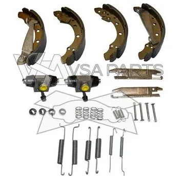 Brzdová čelist FTE automotive Brzdové čelisti, váleček 19,05 + přísl.