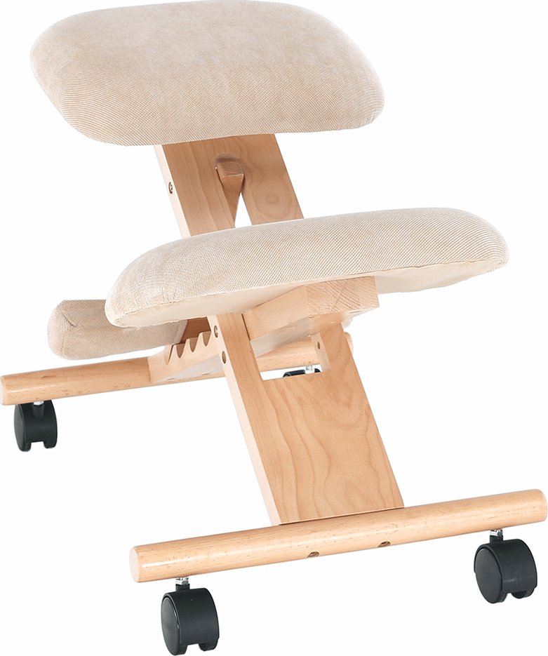 Tempo Kondela Ergonomická klekačka GROCO krémová/ buk