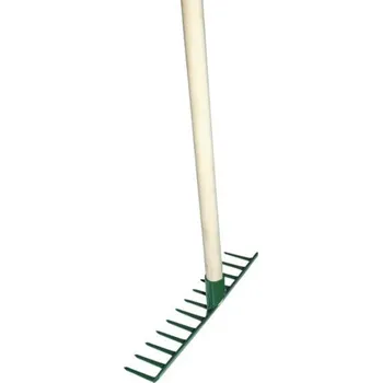 Hrábě Hrábě 12 zubů, s násadou