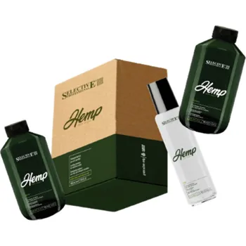 Šampon SELECTIVE PROFESSIONAL Hemp kit - sada pro suché a lámavé vlasy