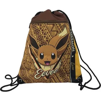 Kabelka Pokémon sportovní vak/pytel na tělocvik - Eevee