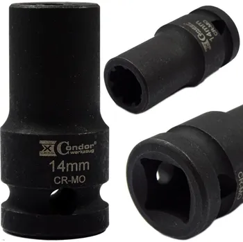 Brzdový třmen BGS Nástrčkový klíč na brzdový třmen 14mm 7 zubů Audi A5 A6 Q5 Q7