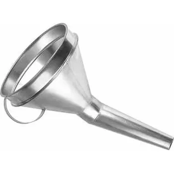 Plachta na motorové vozidlo Trychtýř kovový 165mm zahnutý