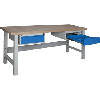Dílenský stůl Dílenský stůl PROFI 200 cm, 2 kontejnery Z1-550