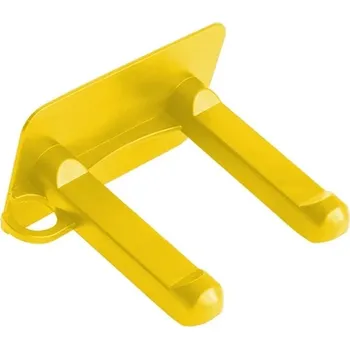 Péče o vlasy Držák na fén kovový / plastový - styl 4 Žlutá