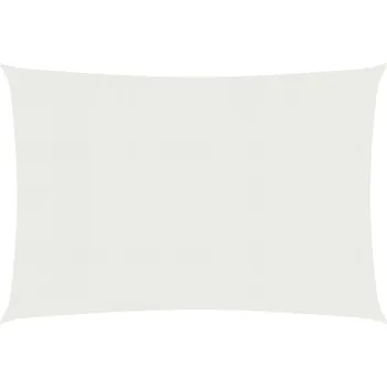 Markýza Petrashop Plachta proti slunci 160 g/m² bílá 2,5 x 5 m HDPE Bílá311236