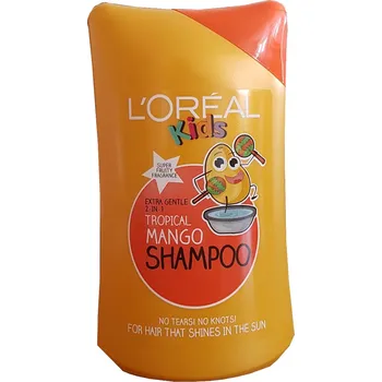 Šampon L'Oréal Kids 2v1 dětský šampon s tropickou vůní manga 250 ml