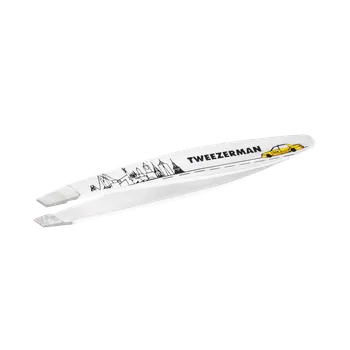 Tweezerman Mini Oval Slant pinzeta, NYC taxi