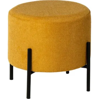 Taburet Žlutý taburet Somcasa Herman 40 cm