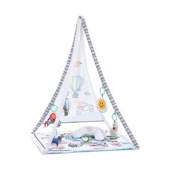 Hrací deka Hauck Hrací deka 1st TENT se závěsnými hračkami