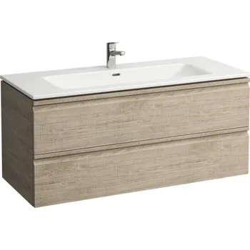 Koupelnový nábytek Laufen Pro S - skříňka 120x50 včetně umyvadla, světlý dub H8619674791041