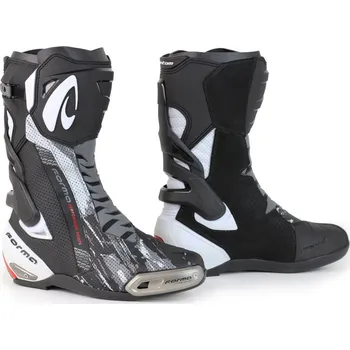 Moto obuv Boty na motorku FORMA PHANTOM FLOW černo-bílé Velikost: 47