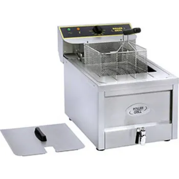 fritéza ROLLER GRILL International FRITÉZA VÝKONNÁ ELEKTRICKÁ RFE 12 - objem 10 l - S VÝPUSTNÝM VENTILEM