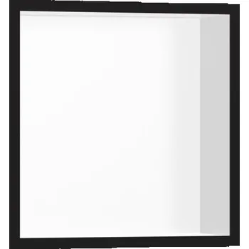 Koupelnový nábytek XtraStoris Individual - výklenek do stěny s designovým rámem 300/300/100, matná černá 56099670