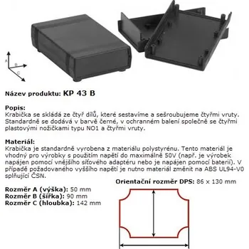Šperk Krabička KP 43 B