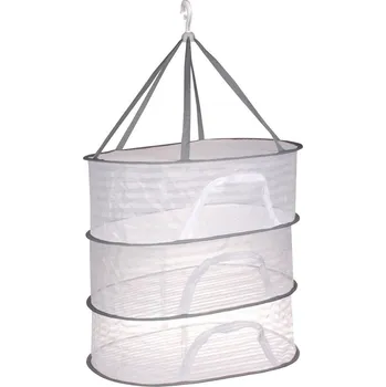 Síť na sušení De Gusto Závěsná sušící síť 3 patra 70 x 50 x 60 cm