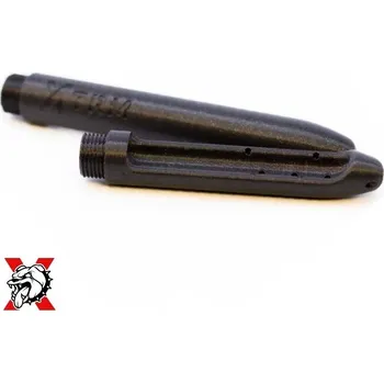 Anální sprcha XTRM O-Clean černá, intimní sprcha 17,5 x 2,5 cm