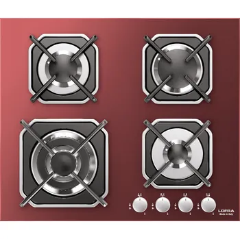 Varná deska Lofra HGR6G0 plynová varná deska červená