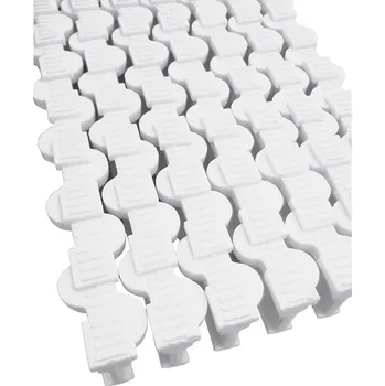 Astralpool Mřížka k bazénovému přelivu 245/22 mm rovná/oblouk.