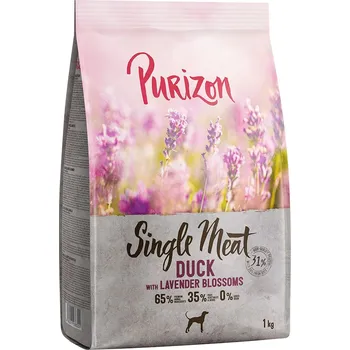 Krmivo pro psa 4kg Purizon Single Meat Adult kachna s jablky a levandulí - bez obilovin