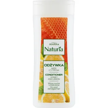 Joanna, Naturia kondicionér na suché a poškodené vlasy Med a citrón 200g