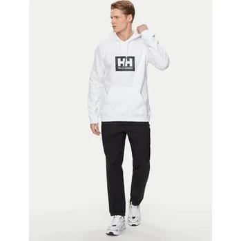 Pánská mikina Helly Hansen Mikina Hh Box Hoodie 53289 Bílá Regular Fit L
