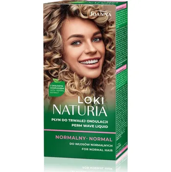 Barva na vlasy Joanna, Naturia Curls trvalá na vlasy tekutá Normal 2x75ml