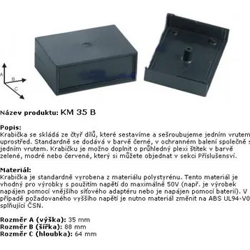 Dárková krabička Krabička KM 35 B