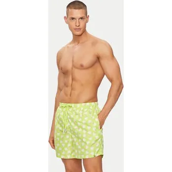 Pánské plavky United Colors Of Benetton Plavecké šortky 54MX6X00R Zelená Regular Fit S