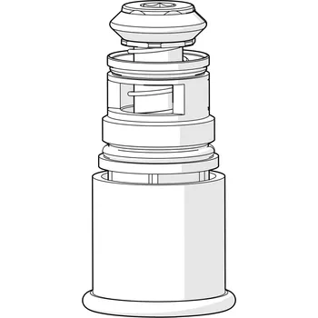 Vodovodní baterie Přepínač k vanové nástěnné baterii 59913101