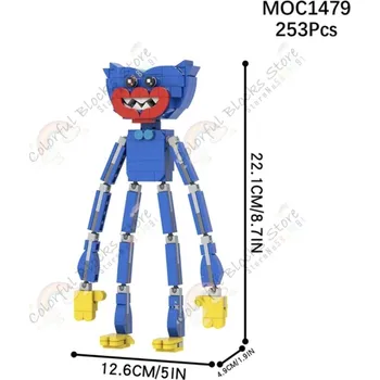 ostatní stavebnice Poppy Playtime Smiling Critters stavebnice Catnap, Huggy Wuggy Barva: Huggy Wuggy (253 ks)