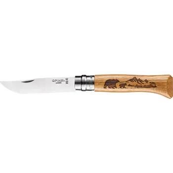 kapesní nůž Opinel Animalia America Bear N°08 zavírací nůž 8,5 cm, 002628