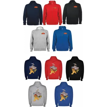 Chlapecká mikina Mikina se zipem Lví Hlídka Barva: Červená, Velikost: 122/128 - 7/8let