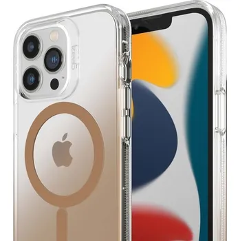 Pouzdro na mobilní telefon ZAGG GEAR4 D3O Milan Snap kryt iPhone 13 Pro zlatý 702008221