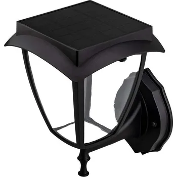 Venkovní osvětlení Černé LED nástěnné solární svítidlo 2W IP65 - LED Solution - 2892 - 2892