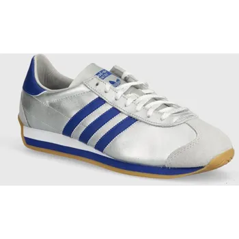Dámské tenisky Kožené tenisky adidas Originals Country OG, 42, stříbrná, SLM
