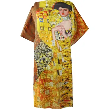 Dámské pončo Plažové pončo Zlatá Adele 9001833-16