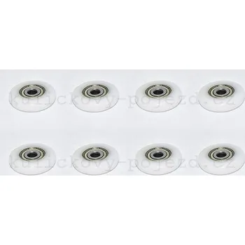 Zvýhodněná sada náhradních koleček Typ D (4ks, 8ks, 12ks, 16ks) 22mm 8ks.