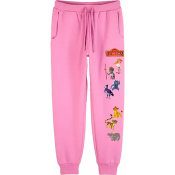 Dívčí růžové tepláky Lví hlídka Velikost: 128 - 7/8let