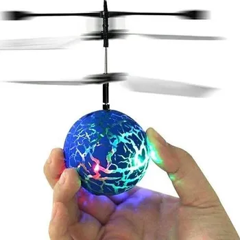 Dron LÉTAJÍCÍ LED DISCO KOULE VRTULNÍK