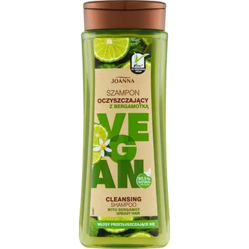 Šampon Joanna, vegánsky čistiaci šampón s bergamotom 300 ml