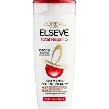 Vlasová kosmetika L'Oreal Paris, Elseve Total Repair 5 regeneračný šampón na poškodené vlasy 400 ml