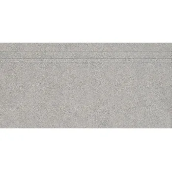 Obklad Block - schodovka rektifikovaná 39,8x79,8 šedá DCP84781