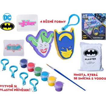 Modelovací hmota Mikro trading Batman vs. Joker - Tvarovací hmota s barvami