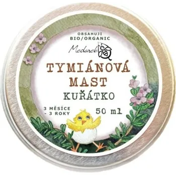 Medarek Tymiánová mast Kuřátko 100 ml