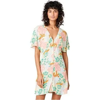 Dámské šaty Rip curl dámské mini šaty Follow The Sun Light Orange | Oranžová | Velikost S