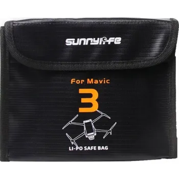 Dron Pouzdro SunnyLife DJ Mavic 3 ohnivzdorné / na 3 baterie / M3-dc106-3