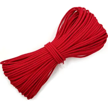 Příze VEĽKÁvlna VEL'KÁ vlna šňůry na šití 6mm Mák divoký - Poppy