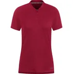 JAKO Triko s límečkem Pro Casual vel. 44, cherry